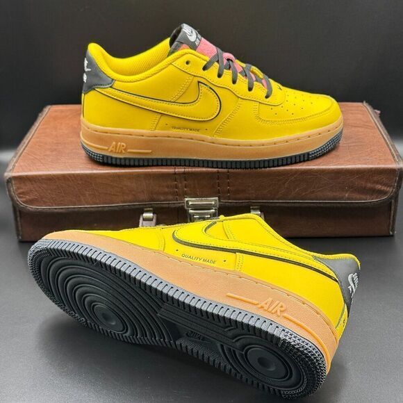 Nike Air Force 1 Low GS 'Yellow Gum' - Picture 11 of 11